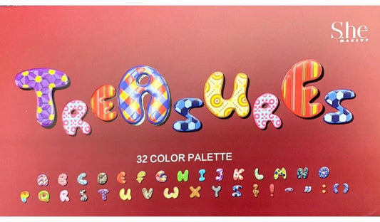 S.HE Makeup - Treasures Eyeshadow Palette