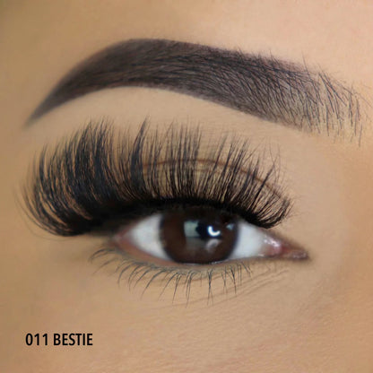 Moira - 3D Effect Bionic Vegan Faux Mink Lashes (011, Bestie)
