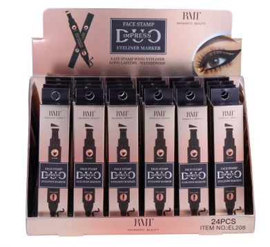 Romantic Beauty - Face Stamp Duo Impress Eyeliner