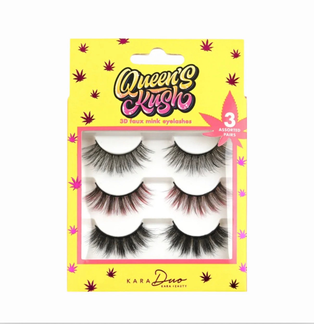 Kara Beauty - Eyeshadow & Lash Bundle Set