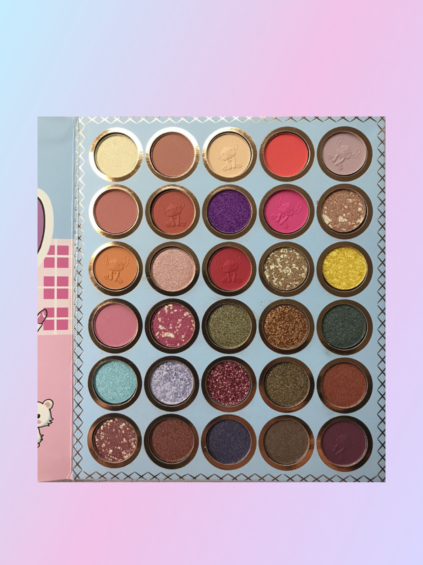 Makeup - 72 Color Eyeshadow with Face Powders