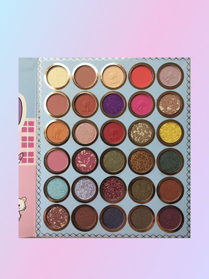 Makeup - 72 Color Eyeshadow with Face Powders