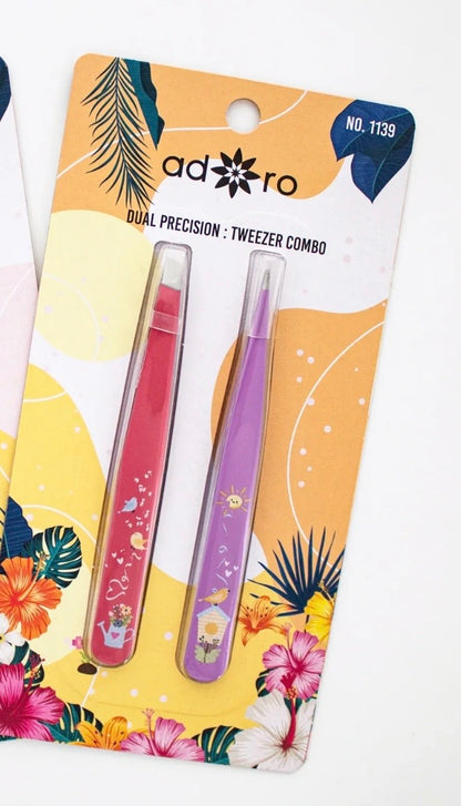 ADRO - Dual Precision Tweezer Combo