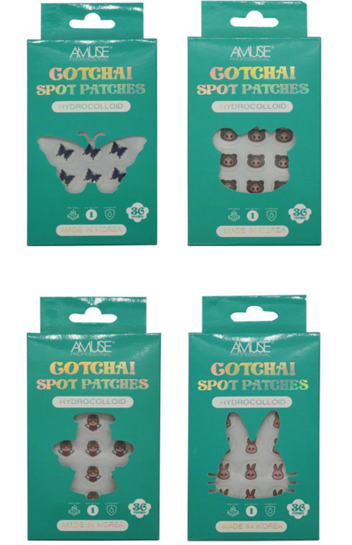 AMUSE - Gotcha! Spot Patches