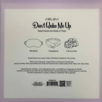 CELAVI - Don’t Wake Me Up Sleeping Mask Set