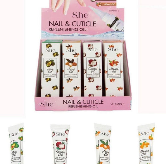 S.HE - Nail & Cuticle Replenishing Oil