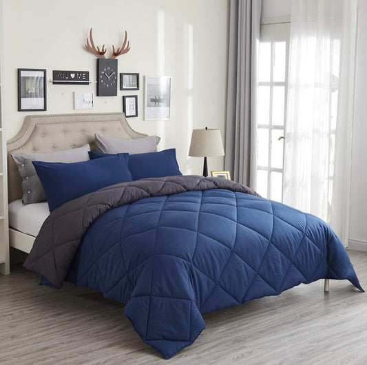 Kuzmaly - Twin Size Reversible Comforter Set