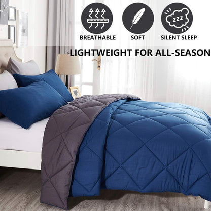 Kuzmaly - Twin Size Reversible Comforter Set
