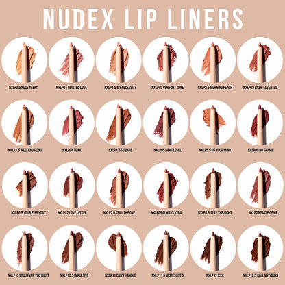 Beauty Creations - NudeX Lip Liner 24 piece Collection