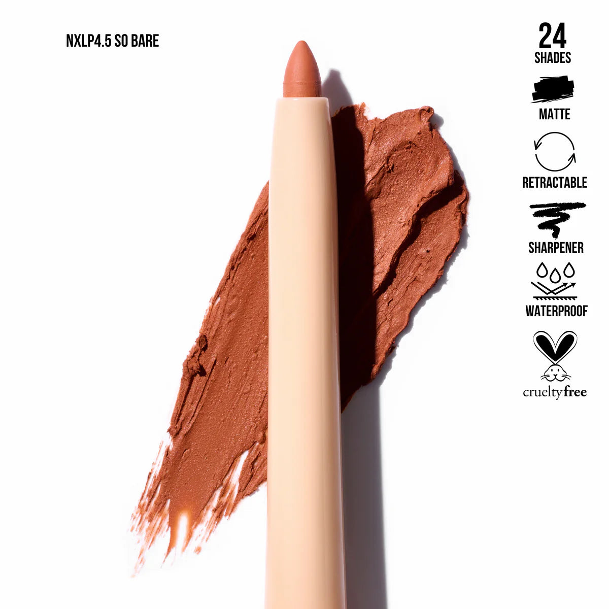 Beauty Creations - NudeX Lip Liner 24 piece Collection