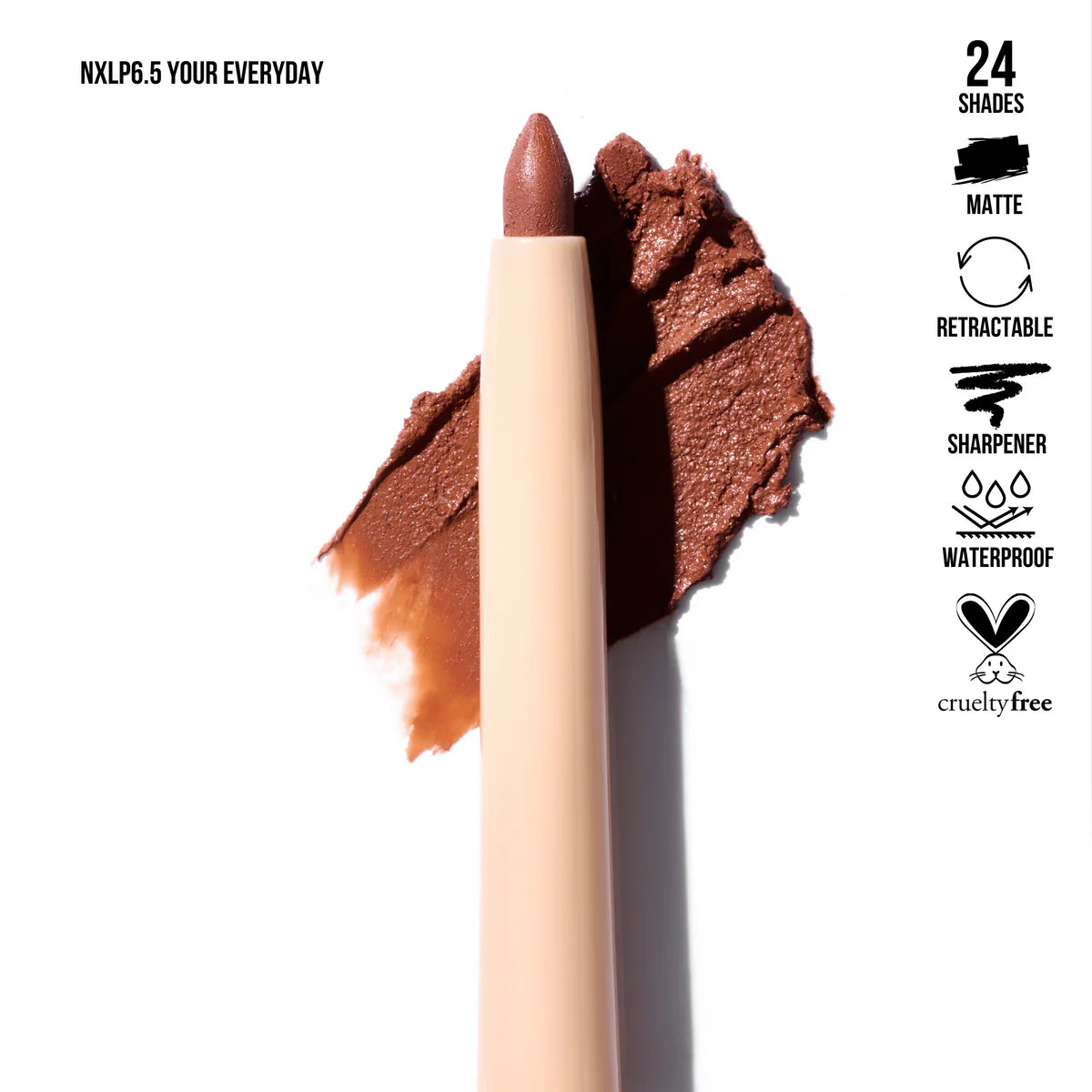 Beauty Creations - NudeX Lip Liner 24 piece Collection