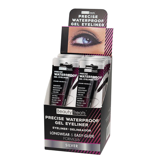 Beauty Treats - Precise Waterproof Gel Eyeliner SILVER