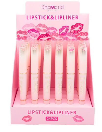 SHOWORLD - Lipstick and Lipliner Combo